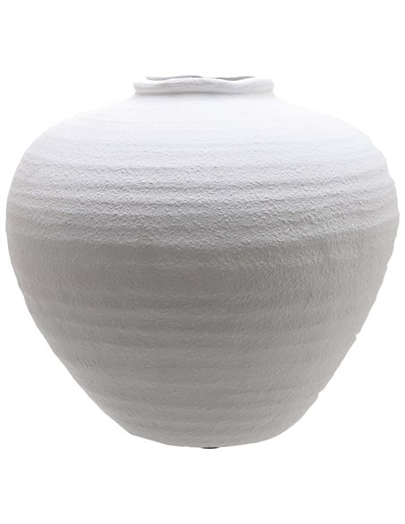 Hill Interiors Regola Large Matt White Ceramic Vase 22248 - pic 113806 | FastDaddyshop