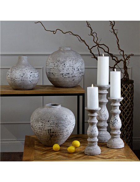 Hill Interiors Regola Stone Ceramic Vase 22249 - pic 113814 | FastDaddyshop