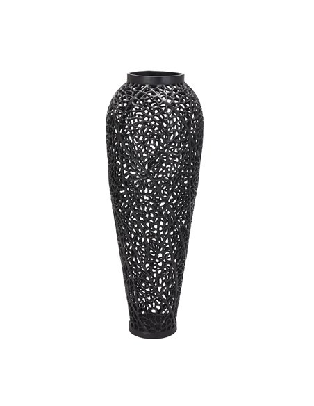 Hill Interiors Black Cast Lattice Large Vase 22875 - pic 113824 | FastDaddyshop