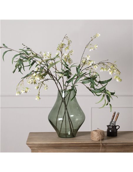 Hill Interiors Platform Bouquet Vase Sage Green 23098 - pic 113842 | FastDaddyshop