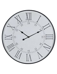 Hill Interiors Large Embossed Station Clock 19479