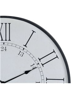 Hill Interiors Large Embossed Station Clock 19479 2