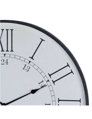 Hill Interiors Large Embossed Station Clock 19479