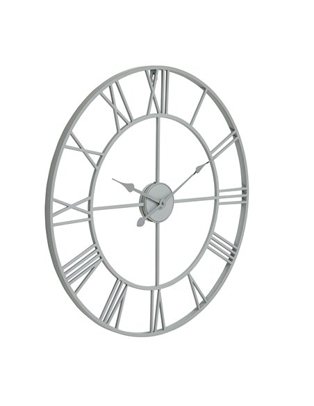 Hill Interiors Grey Skeleton Wall Clock 21621 - pic 113868 | FastDaddyshop