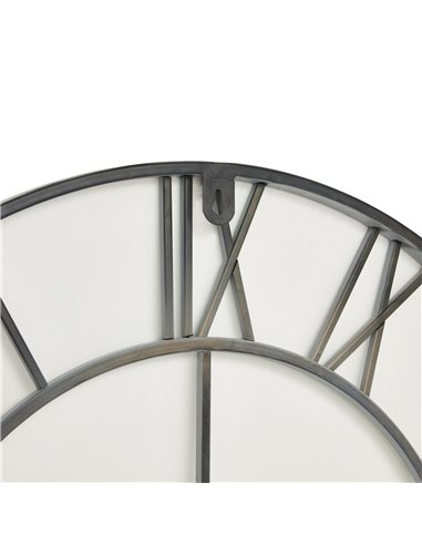 Hill Interiors Grey Skeleton Wall Clock 21621