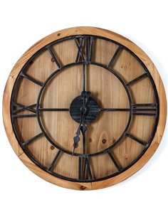 Hill Interiors Williston Large Wooden Wall Clock 21642