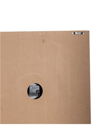 Hill Interiors Williston Square Wooden Wall Clock 21643