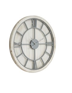 Hill Interiors Williston White Wall Clock 21649