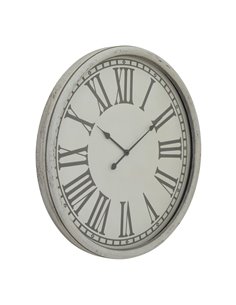 Hill Interiors Embossed Wall Clock With Glass 23270