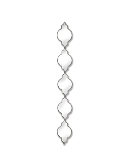 Hill Interiors Silver Quarterfoil Decorative Hanging Mirror 18767 - pic 113913 | FastDaddyshop