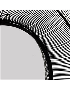 Hill Interiors Chico Black Large Wire Mirror 22715 2