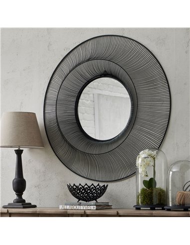 Hill Interiors Chico Black Large Wire Mirror 22715