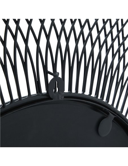 Hill Interiors Rio Black Large Wire Mirror 23107 - pic 113935 | FastDaddyshop
