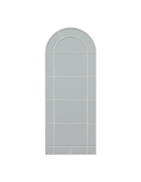 Hill Interiors White Large Arched Window Mirror 23338 - pic 113944 | FastDaddyshop
