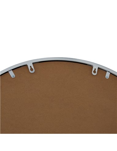 Hill Interiors White Large Arched Window Mirror 23338