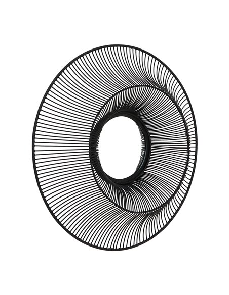 Hill Interiors Chico Black Wire Mirror 23585 - pic 113956 | FastDaddyshop