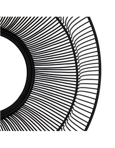 Hill Interiors Chico Black Wire Mirror 23585 2
