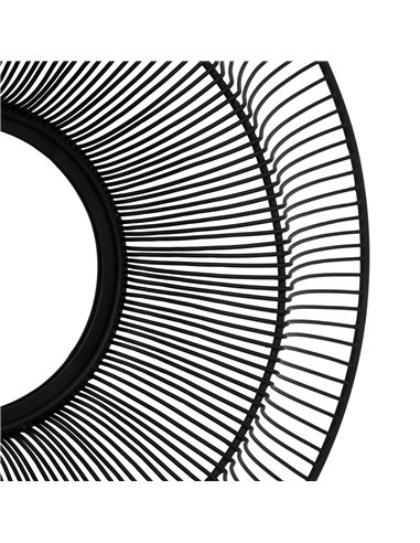 Hill Interiors Chico Black Wire Mirror 23585