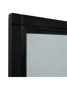Hill Interiors Black Wood XL Window Mirror 23606 2