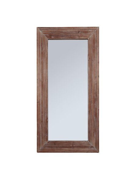 Hill Interiors Newby Washed Wood Large Mirror 23903 - pic 113968 | FastDaddyshop