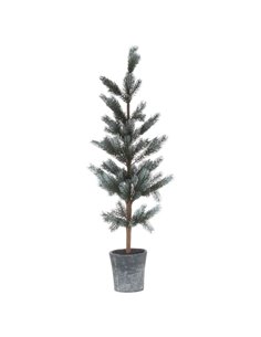 Hill Interiors Christmas Fir Tree In Stone Pot 21812