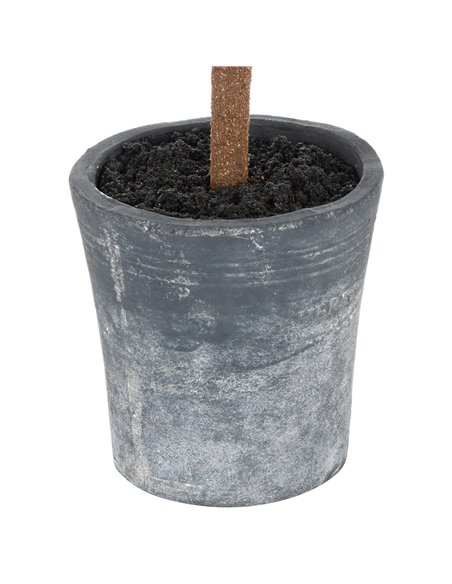 Hill Interiors Christmas Fir Tree In Stone Pot 21812 - pic 113986 | FastDaddyshop