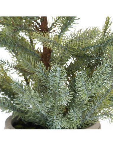 Hill Interiors Garda Pine Tree In Stone Pot 21821