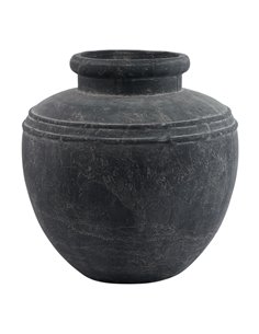 Hill Interiors Amalfi Large Grey  Water Pot 23287