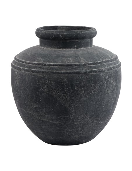 Hill Interiors Amalfi Large Grey  Water Pot 23287 - pic 113994 | FastDaddyshop