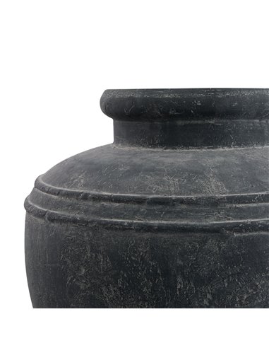 Hill Interiors Amalfi Large Grey  Water Pot 23287