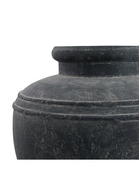Hill Interiors Amalfi Large Grey  Water Pot 23287 - pic 113996 | FastDaddyshop