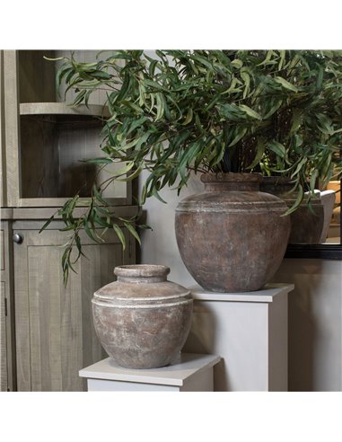 Hill Interiors Siena Brown Water Pot 23290