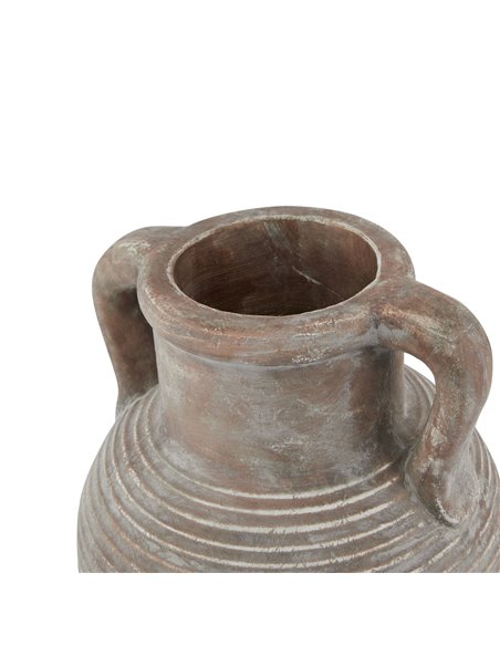 Hill Interiors Siena Large Brown Amphora Pot 23608 - pic 114013 | FastDaddyshop