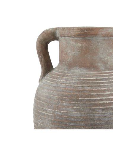 Hill Interiors Siena Large Brown Amphora Pot 23608