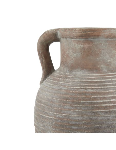 Hill Interiors Siena Large Brown Amphora Pot 23608 - pic 114014 | FastDaddyshop