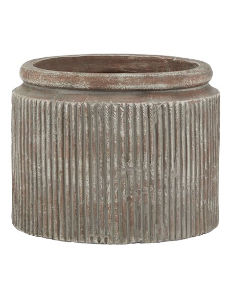 Hill Interiors Siena Brown Dolly Pot 23637 - pic 114035 | FastDaddyshop