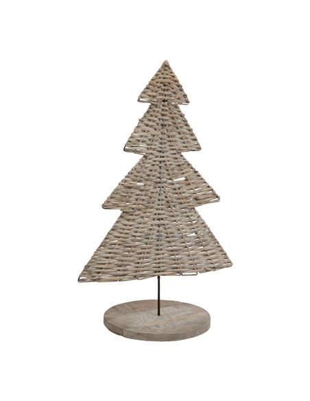 Hill Interiors The Noel Collection Large Wicker Tree Ornament 23275 - pic 114100 | FastDaddyshop