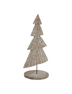 Hill Interiors The Noel Collection Large Wicker Tree Ornament 23275 2