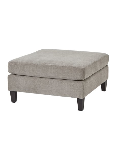 Hill Interiors Vesper Taupe Ottoman Foot Stool 23743 - pic 114115 | FastDaddyshop