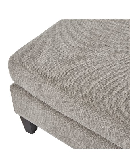 Hill Interiors Vesper Taupe Ottoman Foot Stool 23743 - pic 114116 | FastDaddyshop