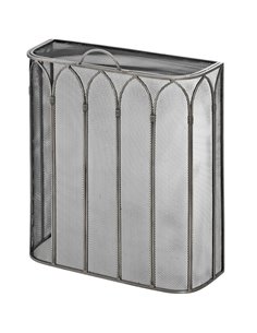Hill Interiors Gothic Antique Pewter Firescreen 17547