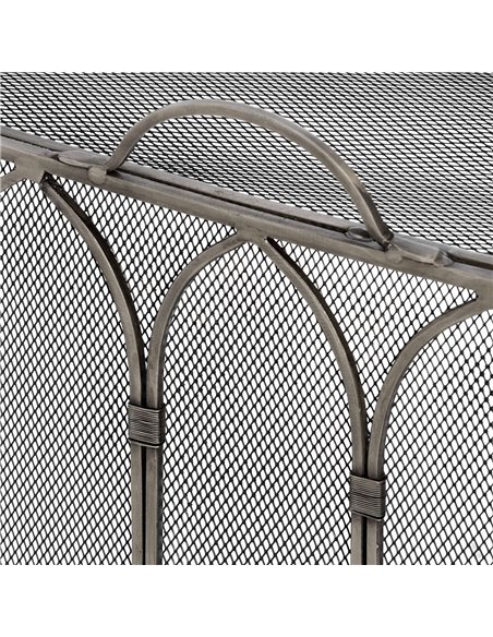 Hill Interiors Gothic Antique Pewter Firescreen 17547 - pic 114125 | FastDaddyshop