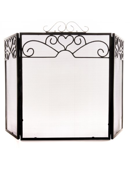 Hill Interiors Chrome Topped Three Fold Fire Screen 22508 - pic 114133 | FastDaddyshop