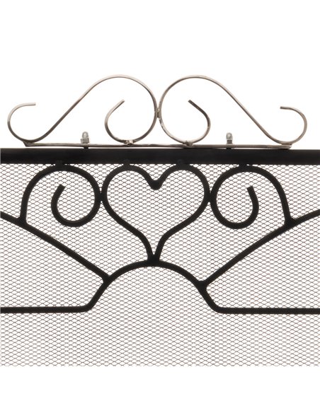 Hill Interiors Chrome Topped Three Fold Fire Screen 22508 - pic 114134 | FastDaddyshop