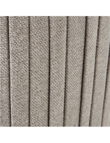 Hill Interiors Lily Swivel Ottoman In Oatmeal Twill 23736