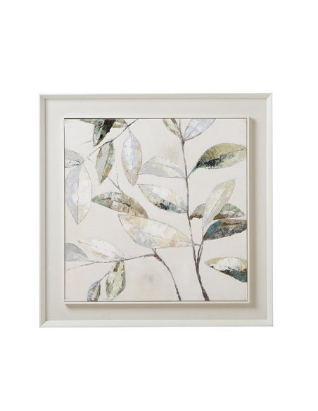 Hill Interiors Dolce Dapple Leaf Framed Painting On Canvas 23793 - pic 114145 | FastDaddyshop