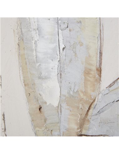 Hill Interiors Dolce Dapple Leaf Framed Painting On Canvas 23793