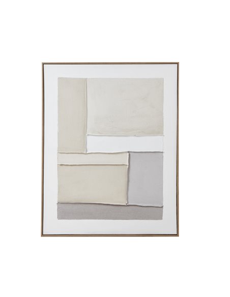 Hill Interiors Contempo Alpha Framed Painting On Canvas 23795 - pic 114155 | FastDaddyshop