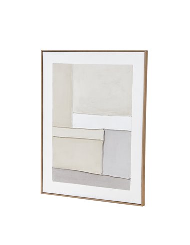 Hill Interiors Contempo Alpha Framed Painting On Canvas 23795