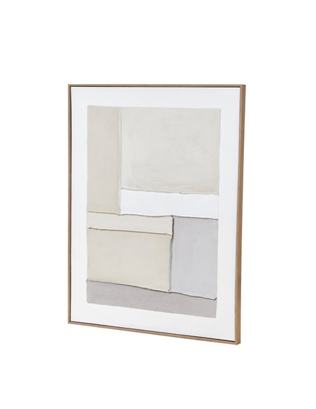Hill Interiors Contempo Alpha Framed Painting On Canvas 23795 - pic 114156 | FastDaddyshop